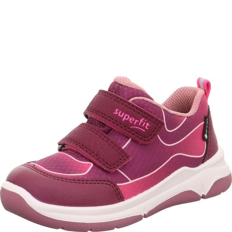 Superfit Cooper Leicht Gefütterte, Zapatillas Niñas, Rojo Pink