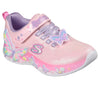 SKECHERS Skechers Girls Butterfly Bliss Toddler Light-Up Trainers - 303066N LPMT