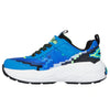 SKECHERS Skechers Kids Mega-Craft 4K Cushioned Trainers - Black/Lime - 402162N