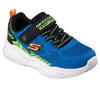 SKECHERS Skechers Kids Meteor-Lights 2.0 Light-Up Trainers - Blue/Black - 401490L/BLBK