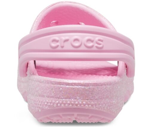 Classic Croc Pink Glitter