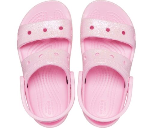 Classic Croc Pink Glitter